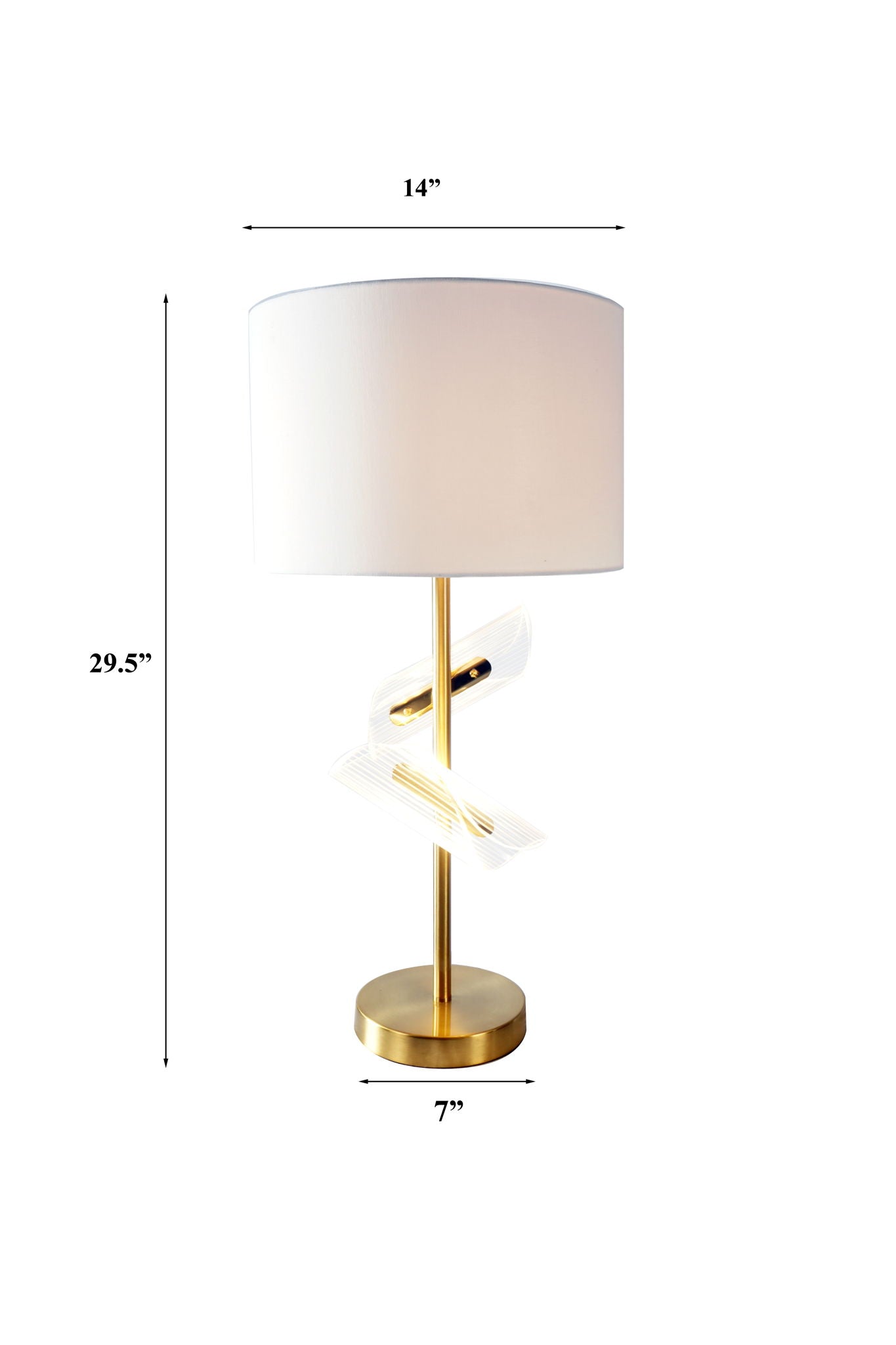 Table Lamp - Gold - Urban Living Furniture (Los Angeles, CA)