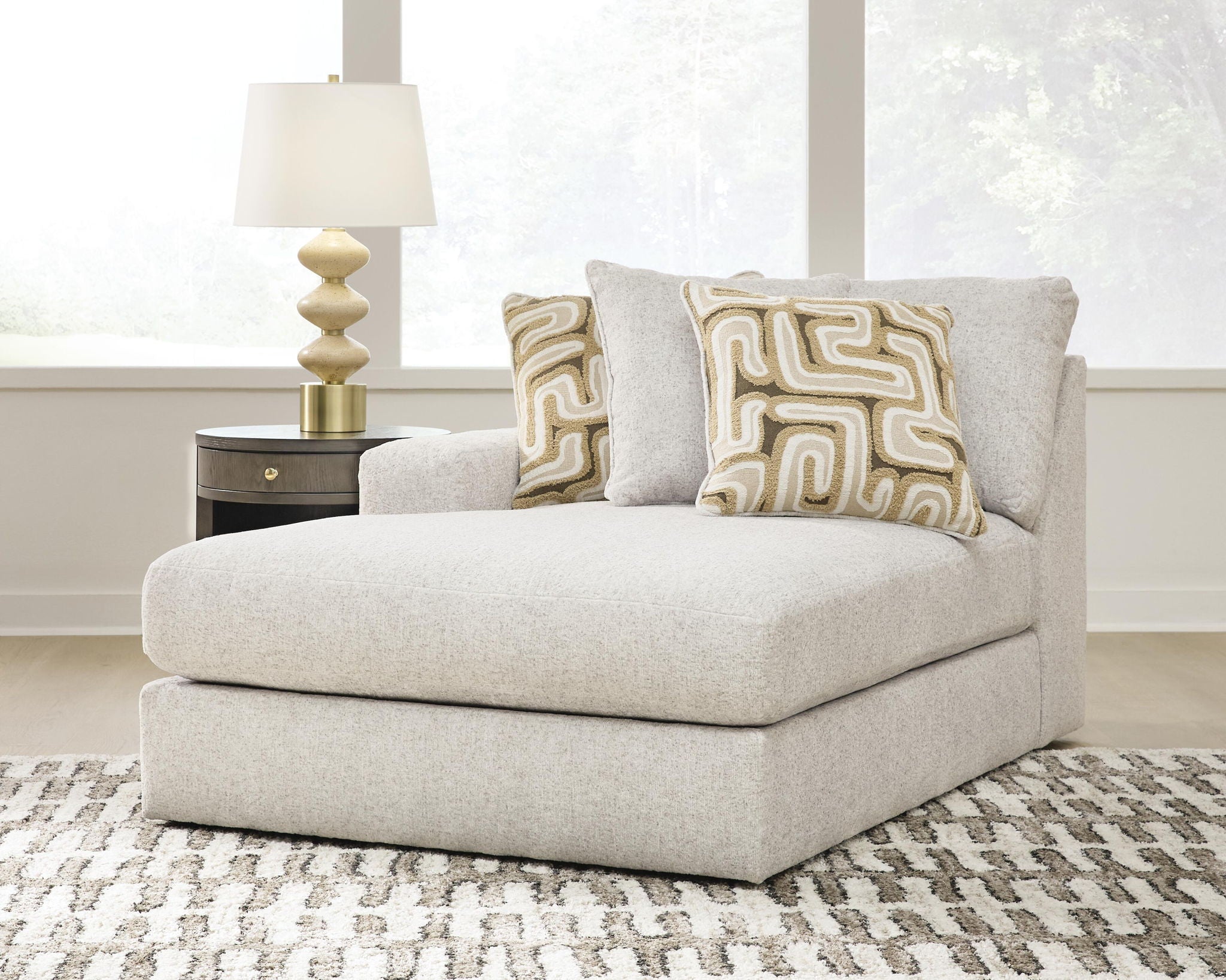 Kestrie - LAF Corner Chaise - Feathered