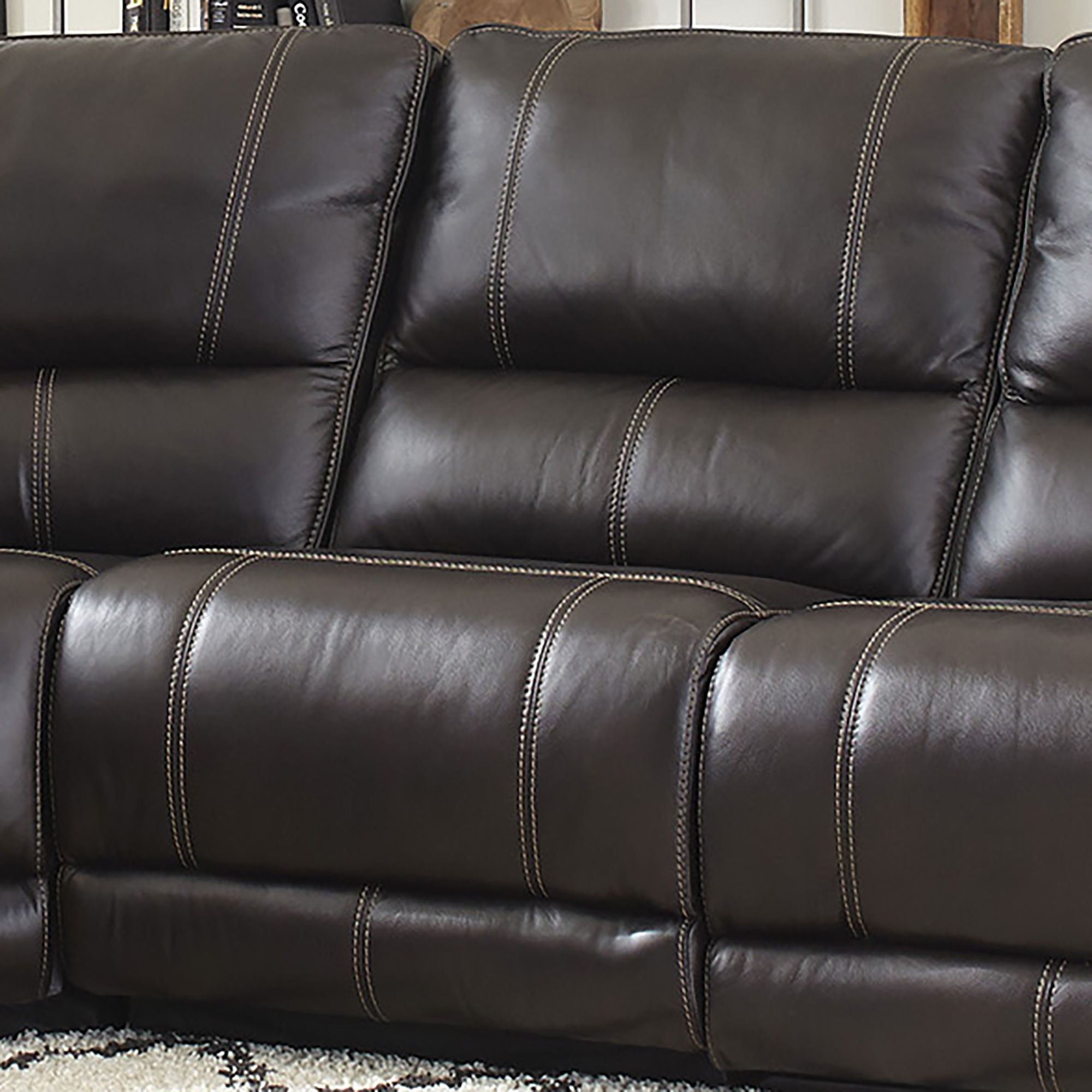 Whitman - Powered by Freemotion Power Cordless Armless Recliner - Verona Coffee - Urban Living Furniture (Los Angeles, CA)