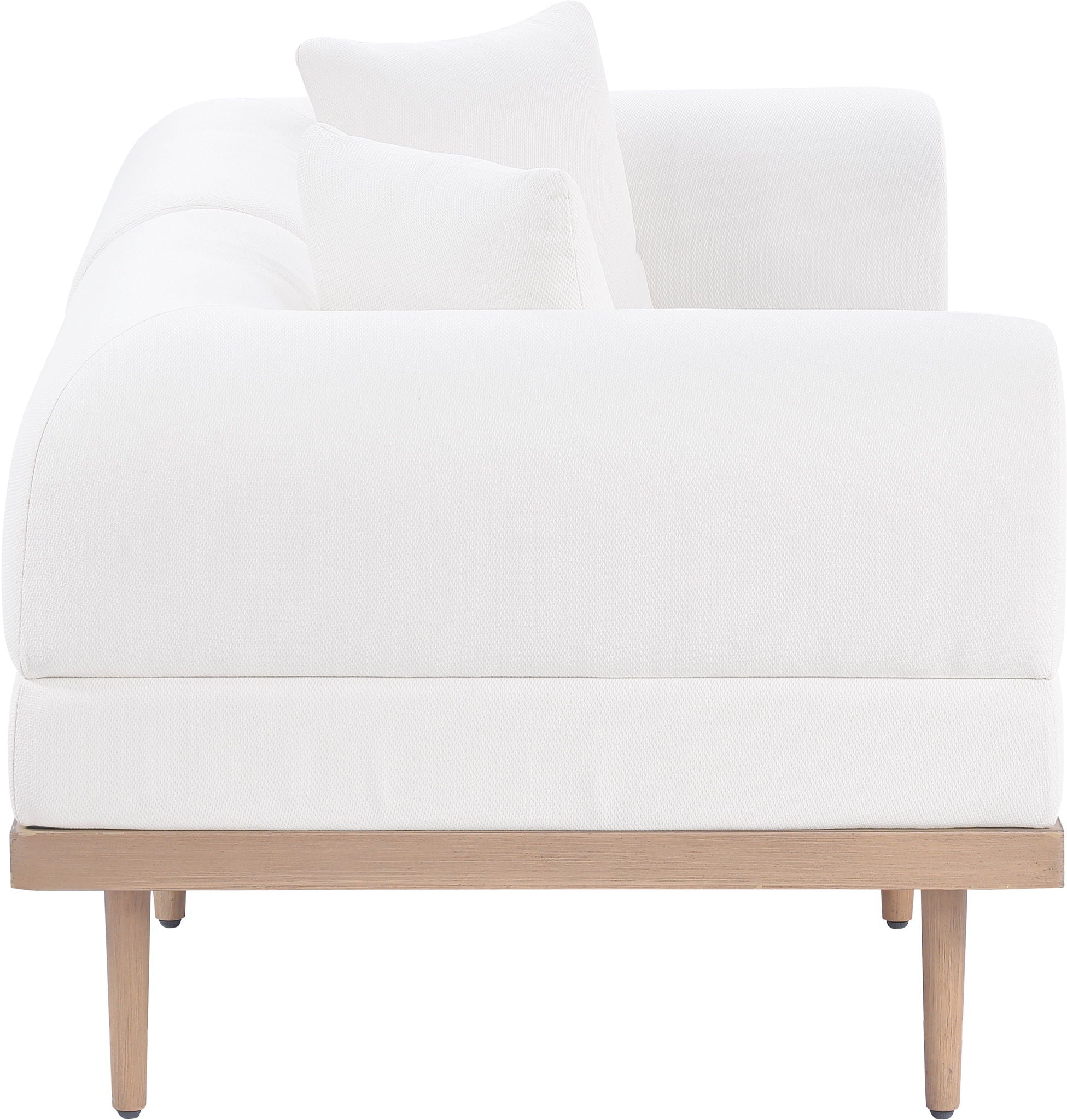 Laguna - 2 Piece Resilient Water Resistant Fabric 71" Upholstered Outdoor Patio Modular Loveseat - Urban Living Furniture (Los Angeles, CA)