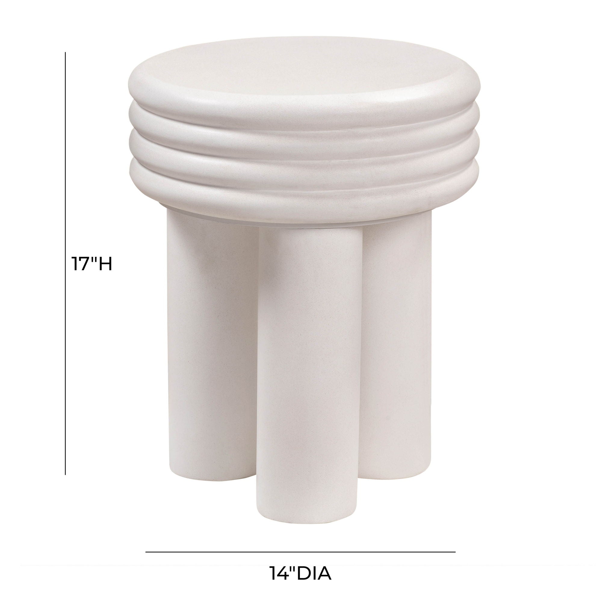 Delta - Concrete Side Table - Urban Living Furniture (Los Angeles, CA)