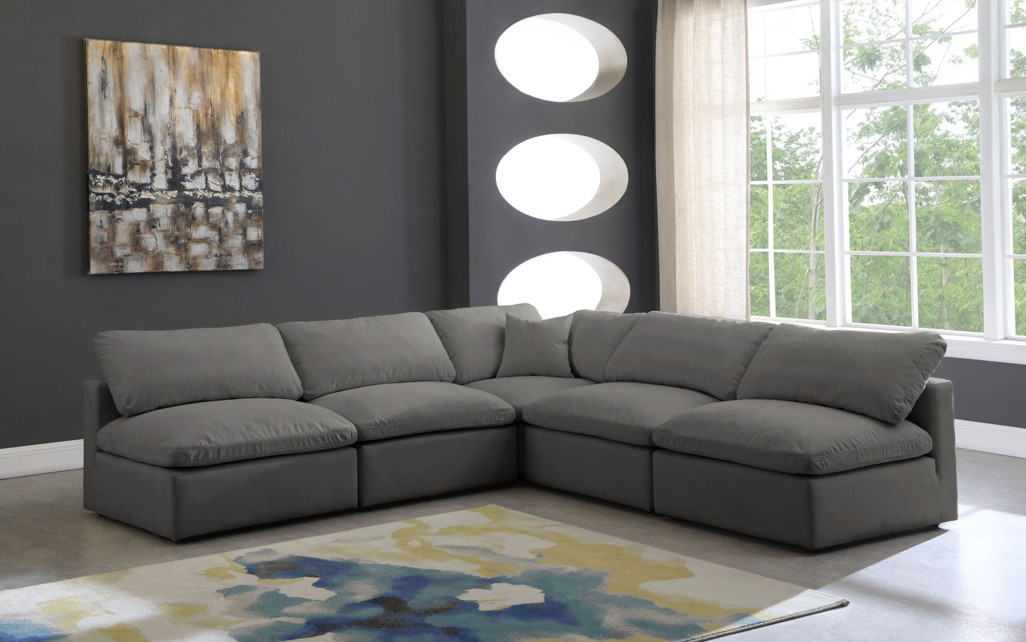 Plush - 5 Piece Modular Sectional - Urban Living Furniture (Los Angeles, CA)