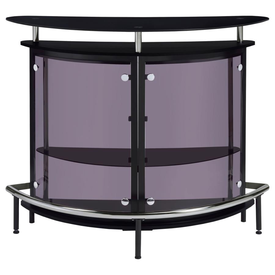 Amarillo - Freestanding Glass Top Home Bar Wine Cabinet