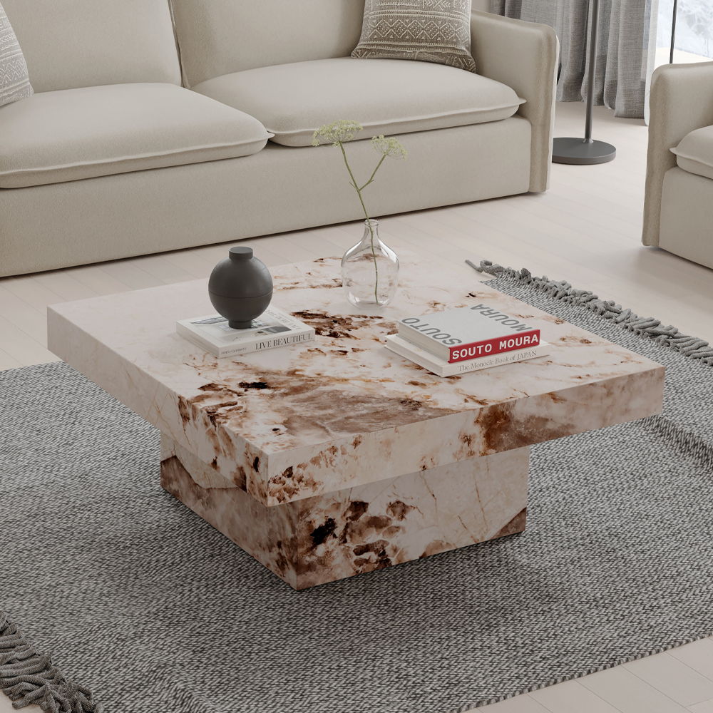 Fultan - Coffee Table - Engineered Stone - Urban Living Furniture (Los Angeles, CA)