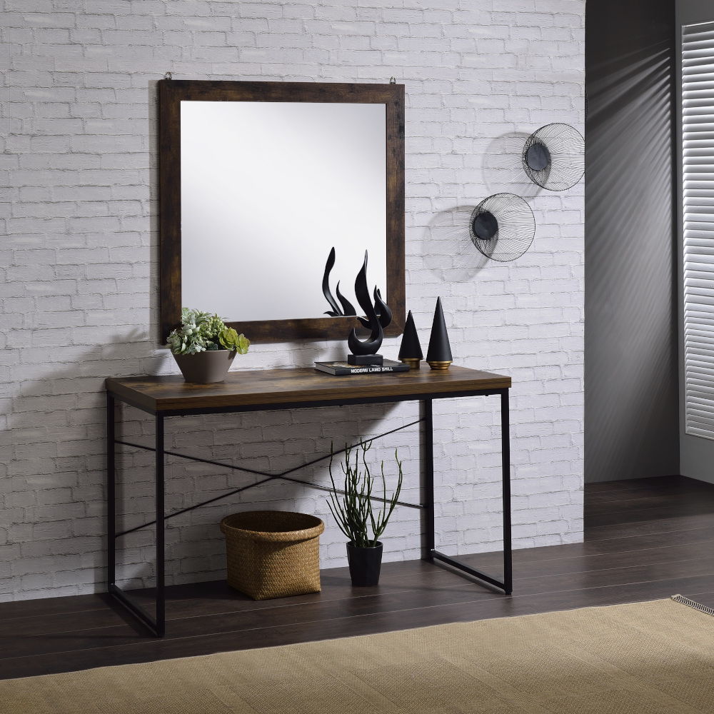 Juvanth - Mirror - Rustic Oak - Urban Living Furniture (Los Angeles, CA)