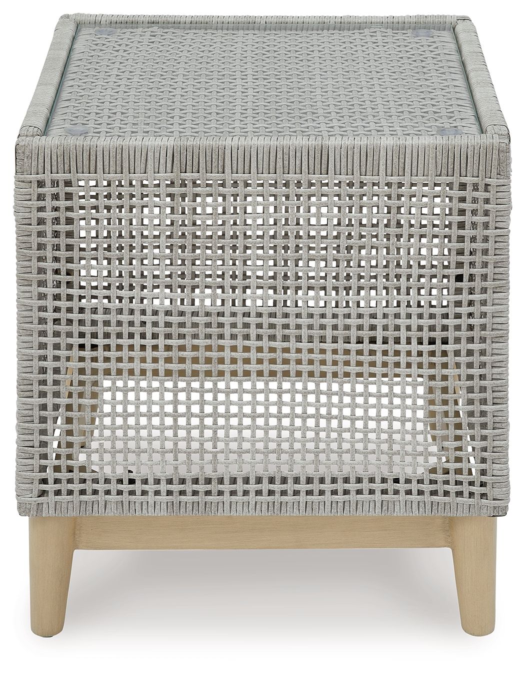 Seton Creek - Gray - Square End Table - Urban Living Furniture (Los Angeles, CA)
