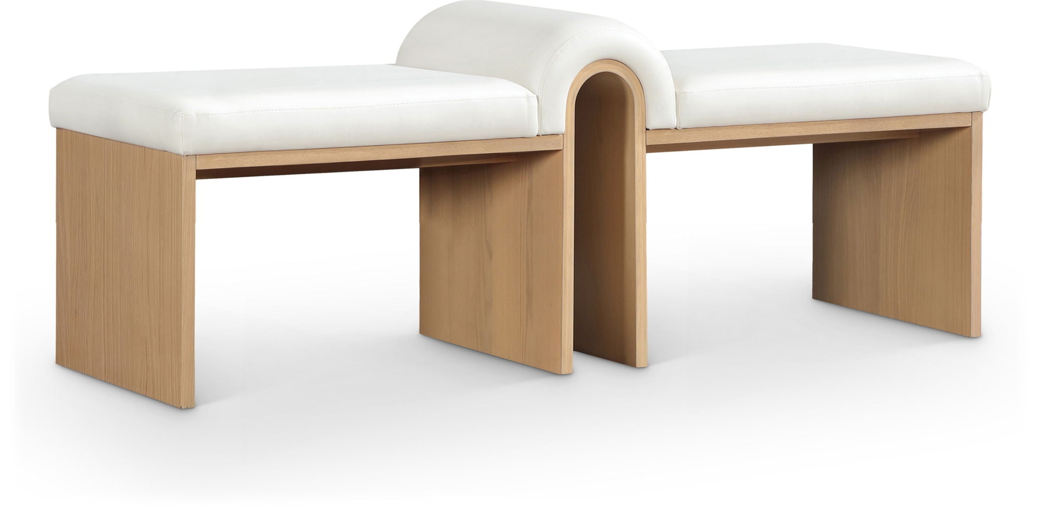 Delphine - Bench - Natural Base - Urban Living Furniture (Los Angeles, CA)