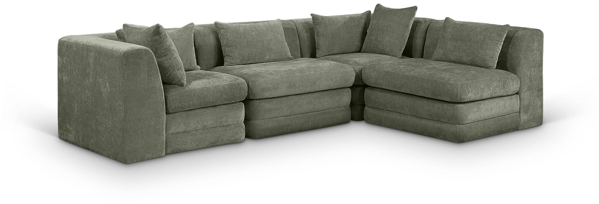 Stellar - 4 Piece Upholstered Modular Sectional - Urban Living Furniture (Los Angeles, CA)
