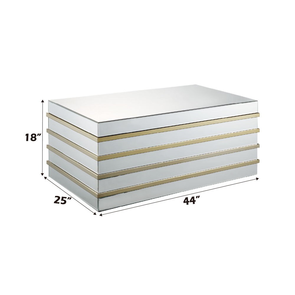 Dominic - Coffee Table - Mirrored - Urban Living Furniture (Los Angeles, CA)