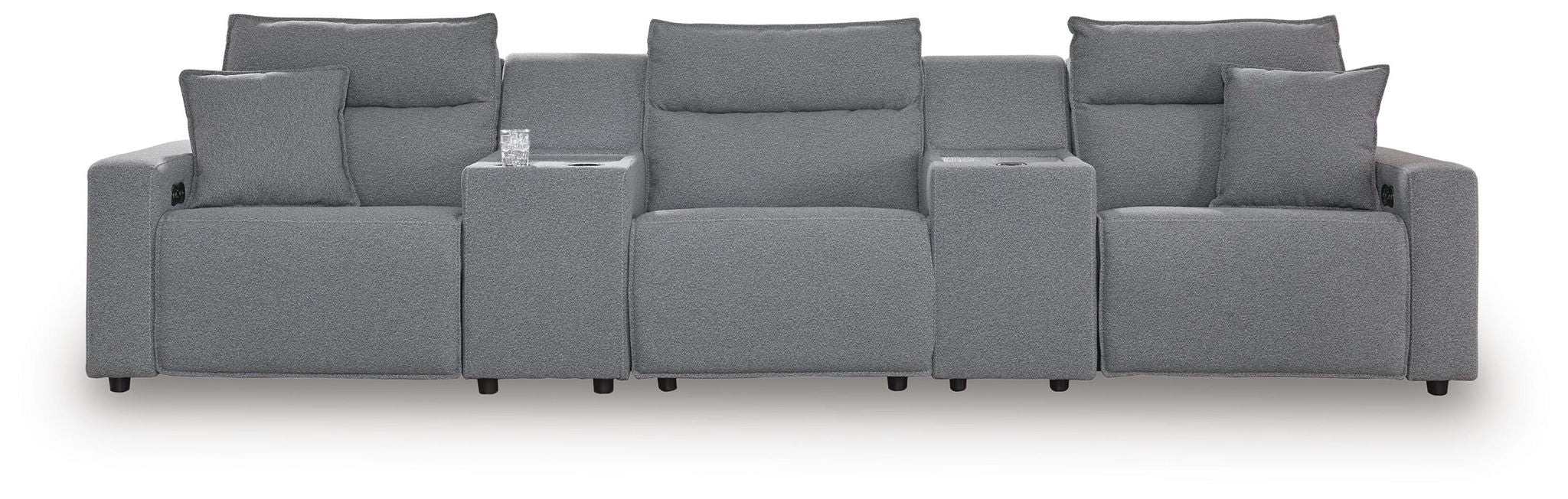 Modmax II - Reclining Sectional - Salt And Pepper - Urban Living Furniture (Los Angeles, CA)