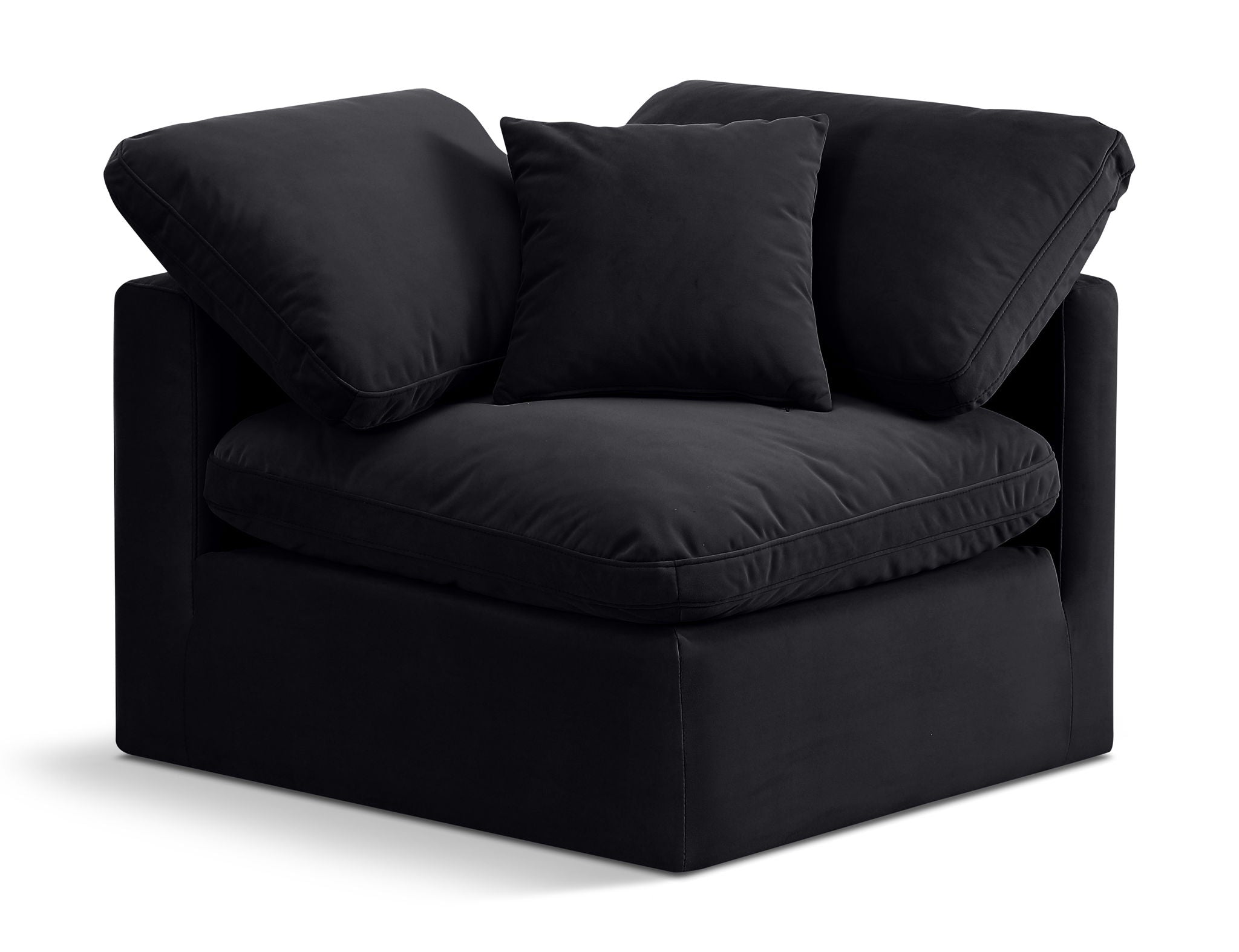 Indulge - Velvet Corner Chair - Urban Living Furniture (Los Angeles, CA)