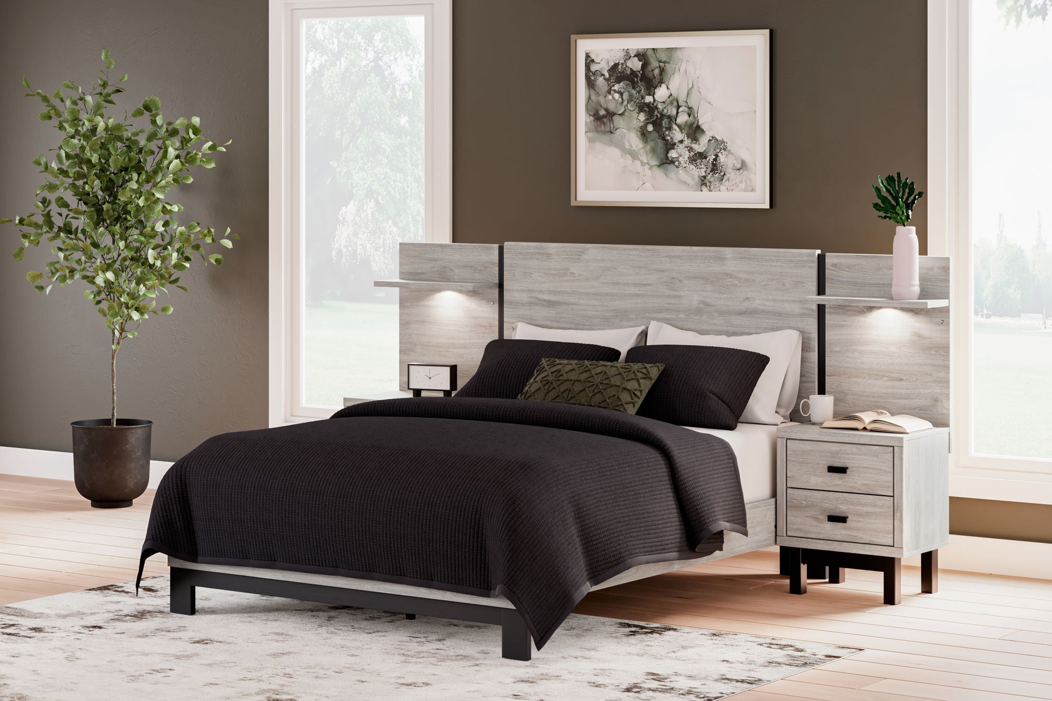 Vessalli - Panel Bed With Extensions - Urban Living Furniture (Los Angeles, CA)