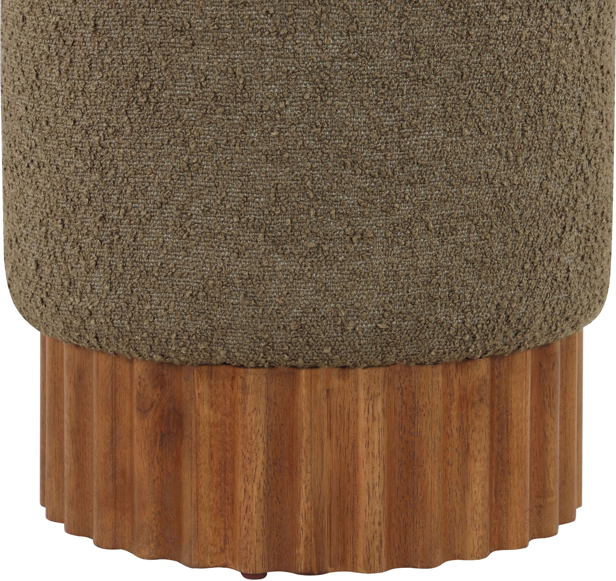 Veranda - Ottoman / Stool With Brown Base - Urban Living Furniture (Los Angeles, CA)