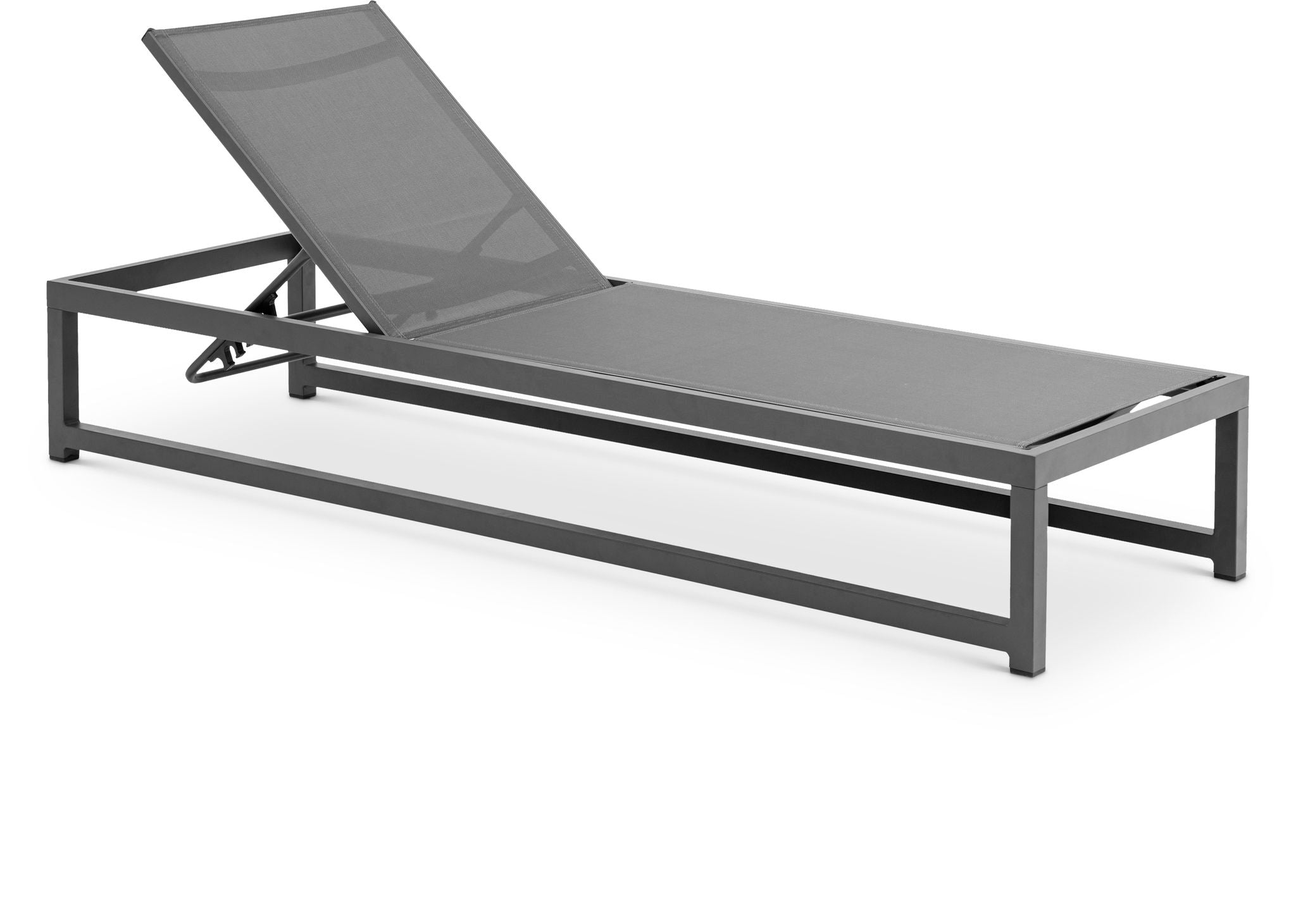 Maldives - Water Resistant Outdoor Patio Adjustable Sun Chaise Lounge Chair With Gray Base - Urban Living Furniture (Los Angeles, CA)