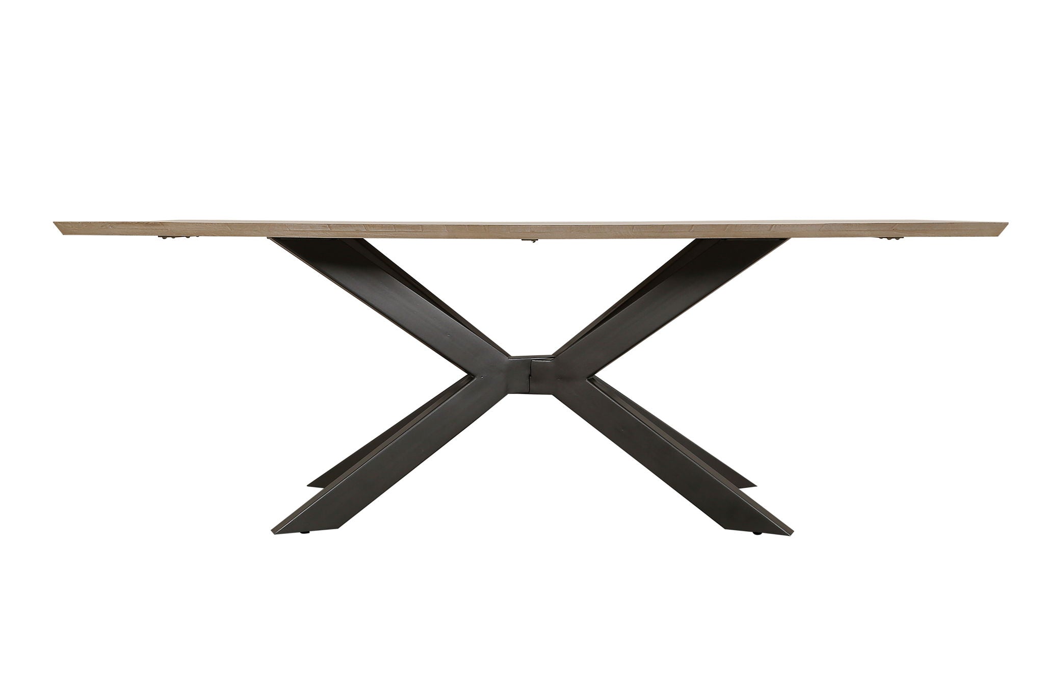Crossings - Monaco Rectangular Dining Table With 4 Upholstered Chairs - Solid Mango / Green - Urban Living Furniture (Los Angeles, CA)