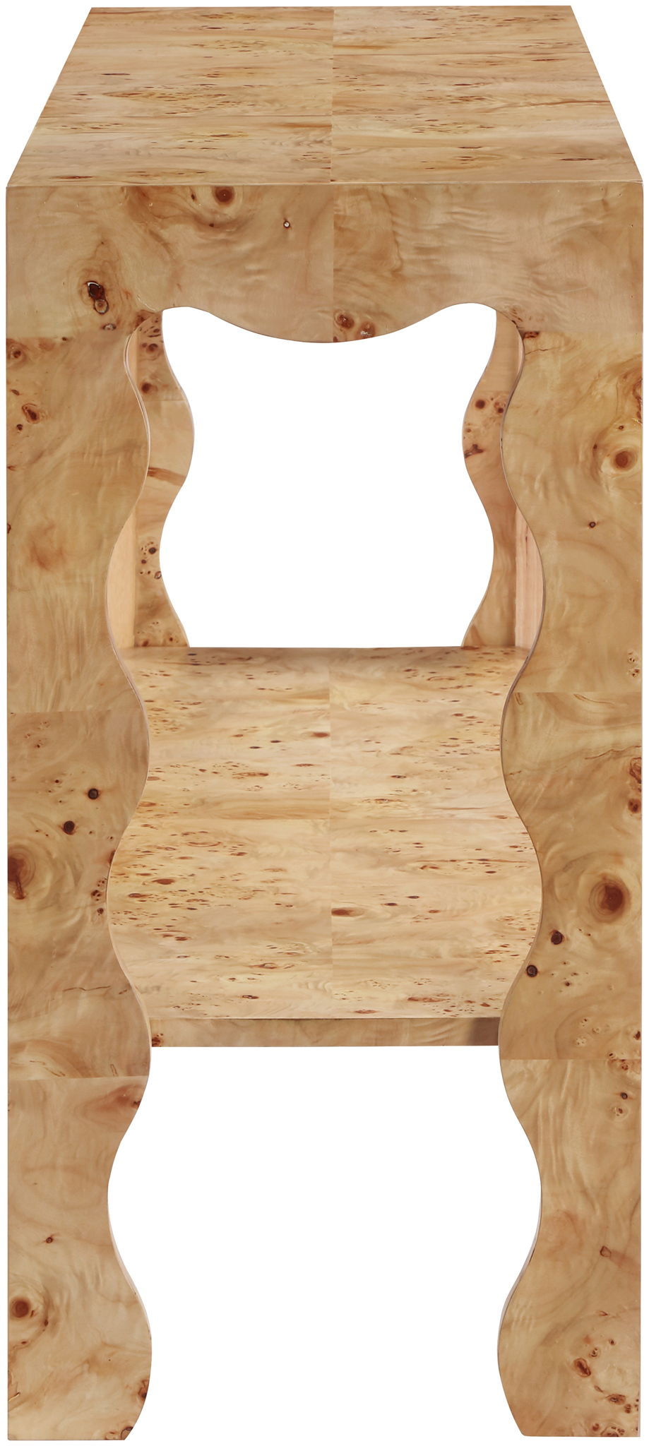 Vassa - Burl Veneer Console Table - Urban Living Furniture (Los Angeles, CA)