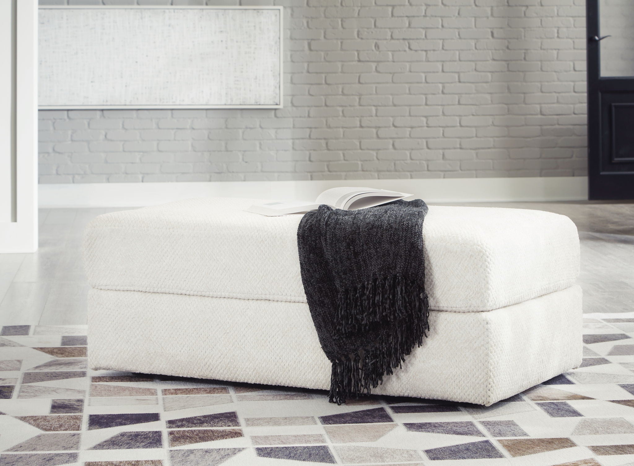 Karinne - Oversized Accent Ottoman - Urban Living Furniture (Los Angeles, CA)