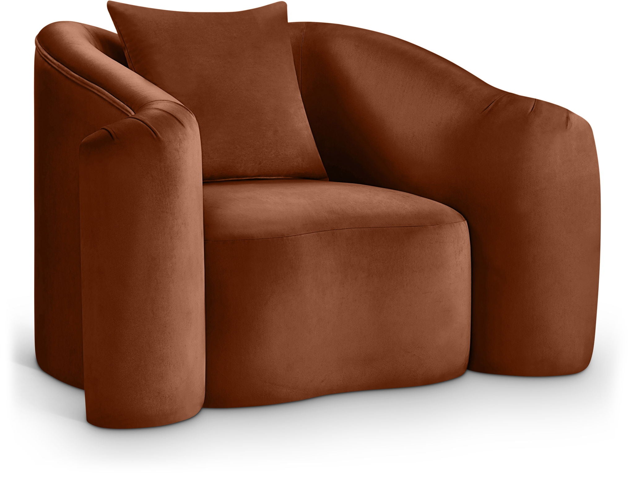 Destin - Chair - Cognac - Urban Living Furniture (Los Angeles, CA)