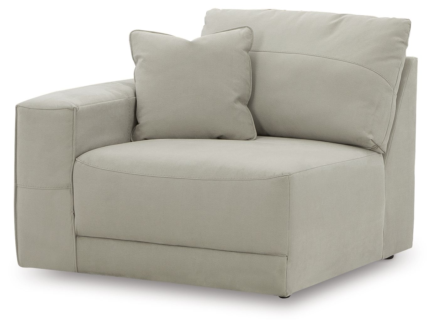 Next-Gen Gaucho - Gray - LAF Corner Chair - Urban Living Furniture (Los Angeles, CA)