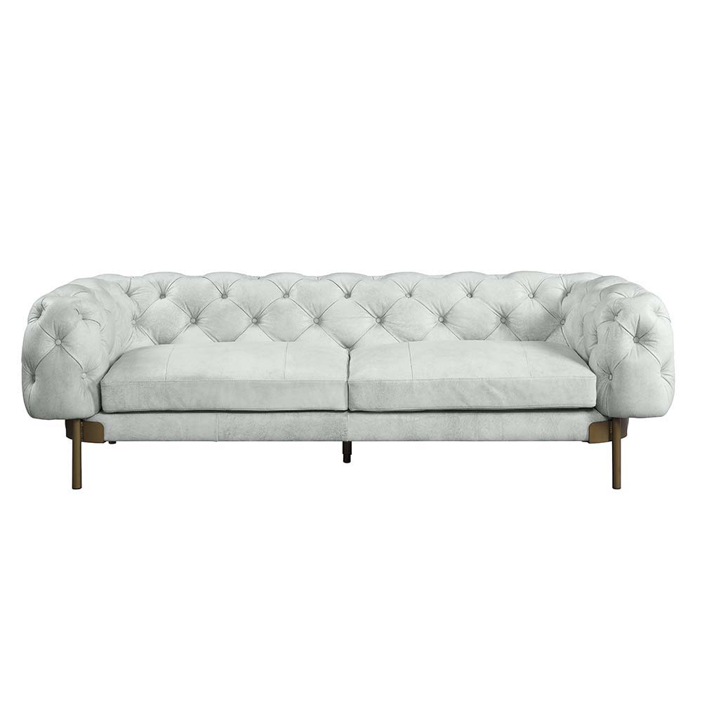 Ragle - Sofa - Vintage White Top Grain Leather - Urban Living Furniture (Los Angeles, CA)