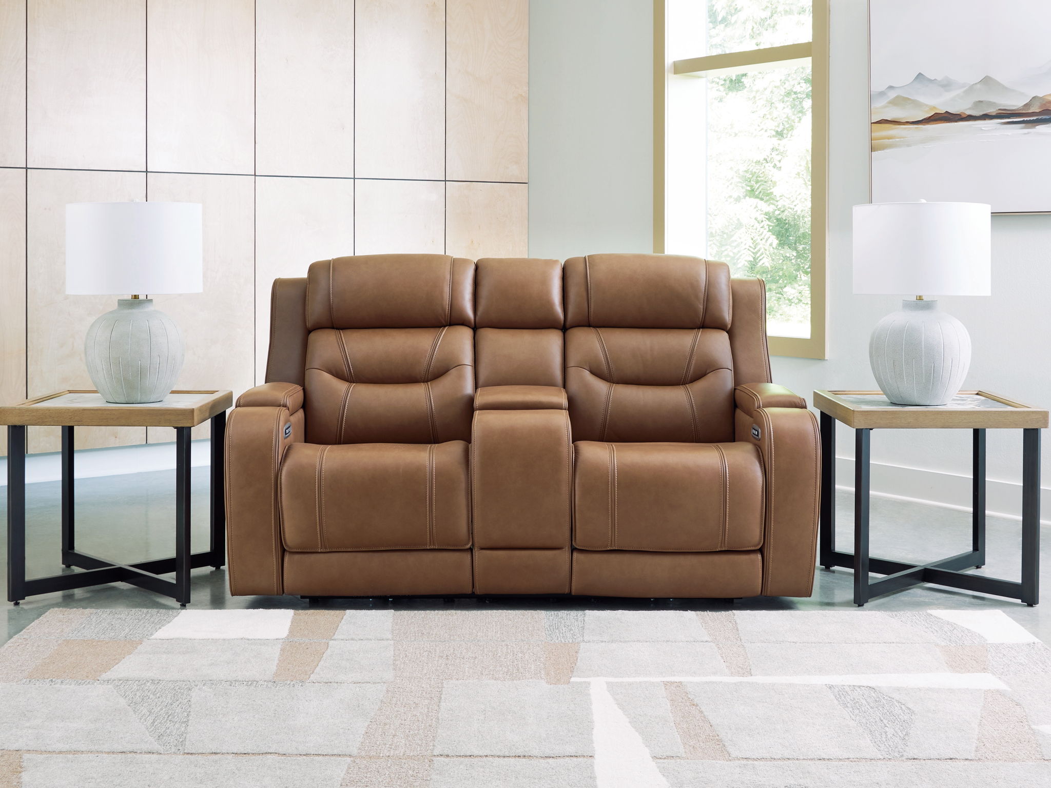 Knightington - Power Reclining Loveseat With Audio Seating - Urban Living Furniture (Los Angeles, CA)