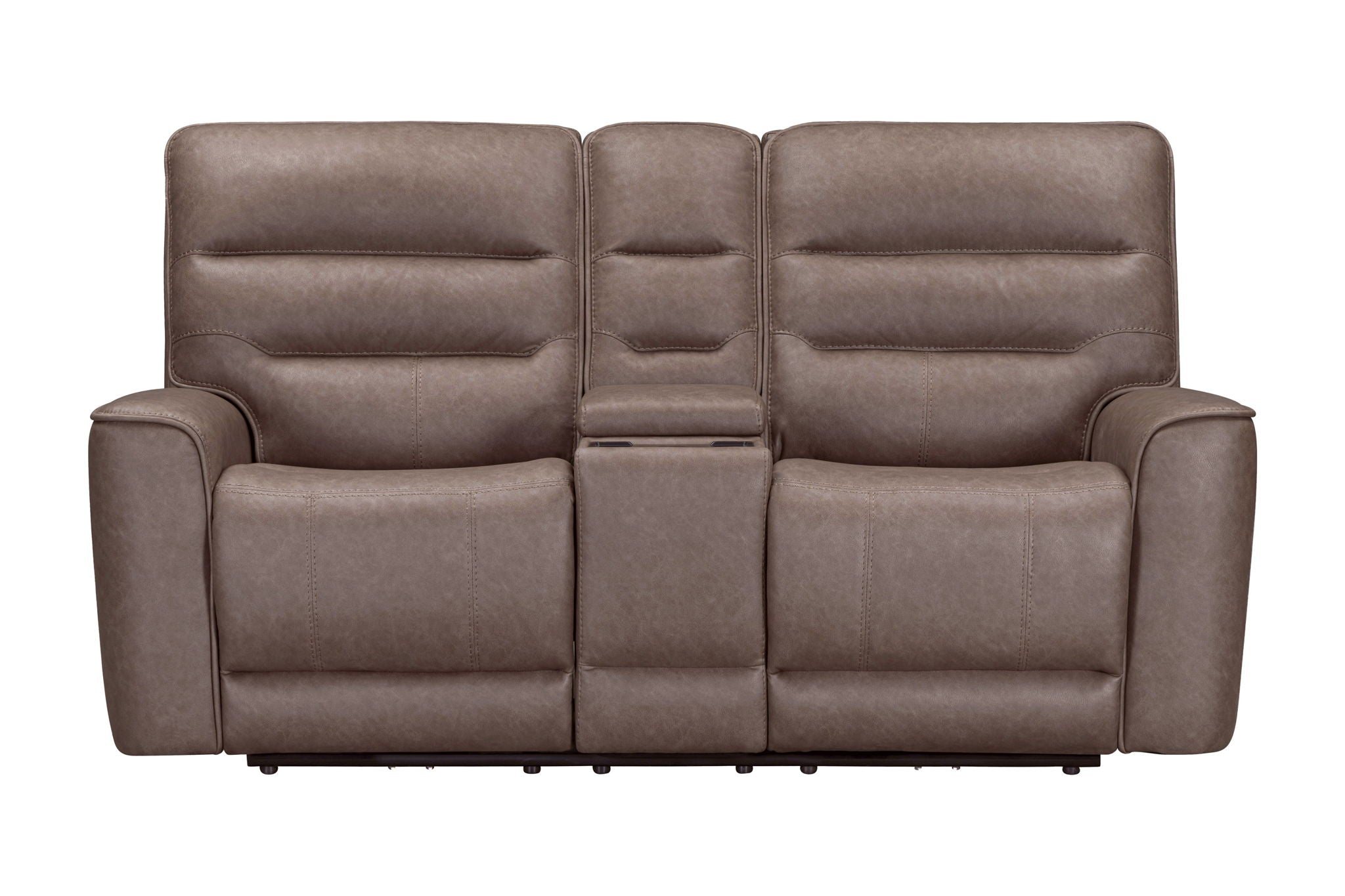 Lawson - Power Zero Gravity Tilt Console Loveseat P2 - Sydney Brunette - Urban Living Furniture (Los Angeles, CA)