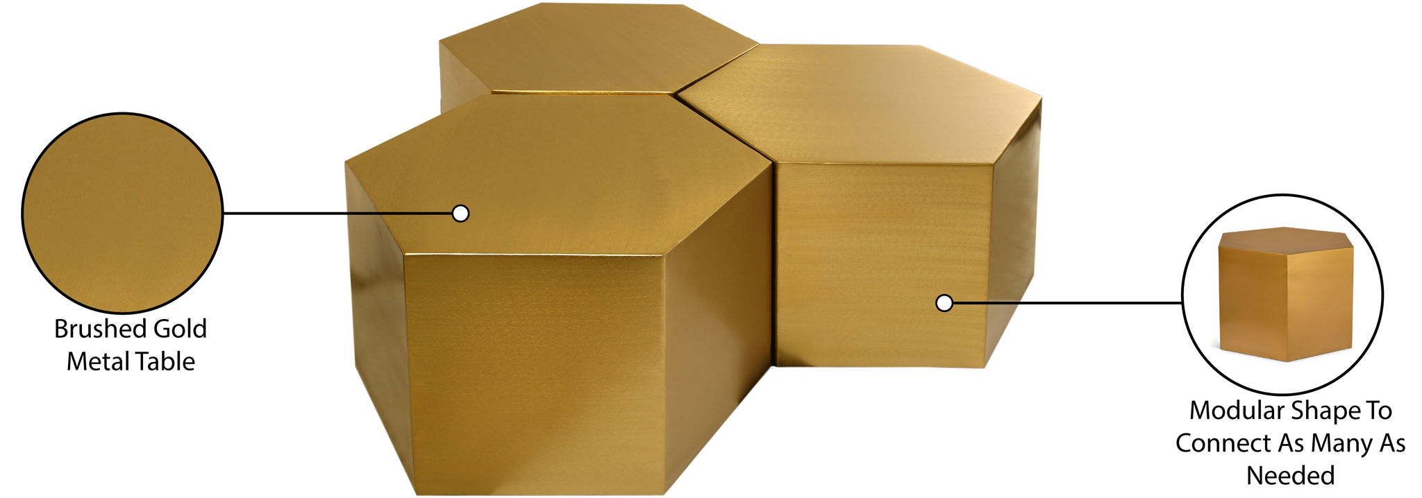 Hexagon - Coffee Table - Urban Living Furniture (Los Angeles, CA)