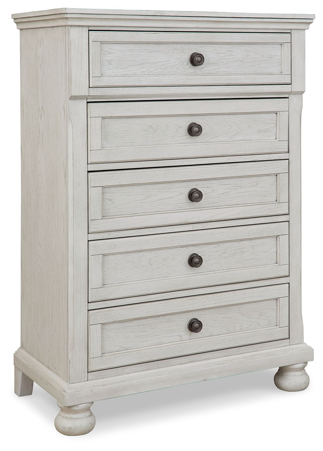 Robbinsdale - Antique White - Five Drawer Chest - Youth - Urban Living Furniture (Los Angeles, CA)