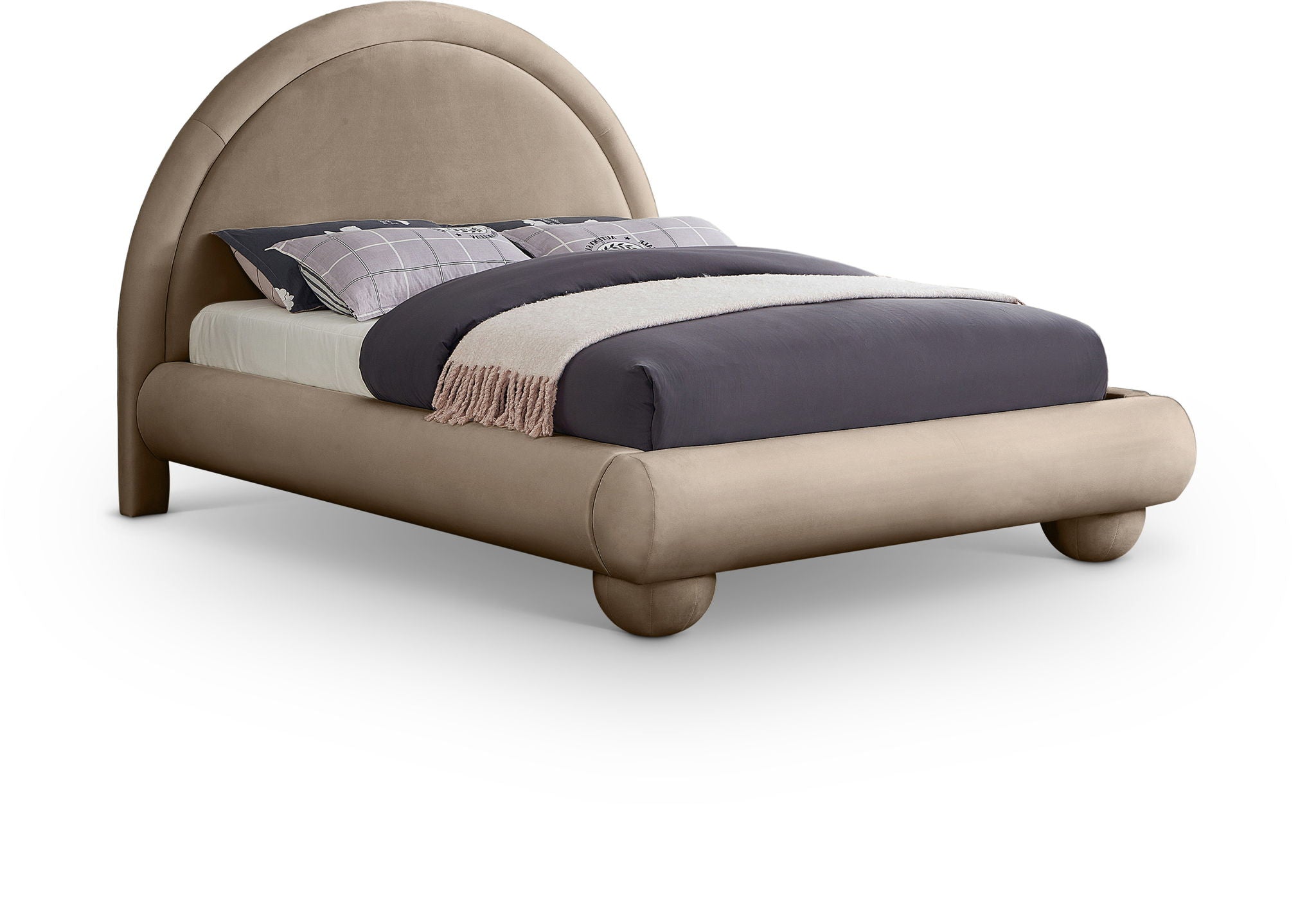 Madrid - Velvet Upholstered Bed - Urban Living Furniture (Los Angeles, CA)