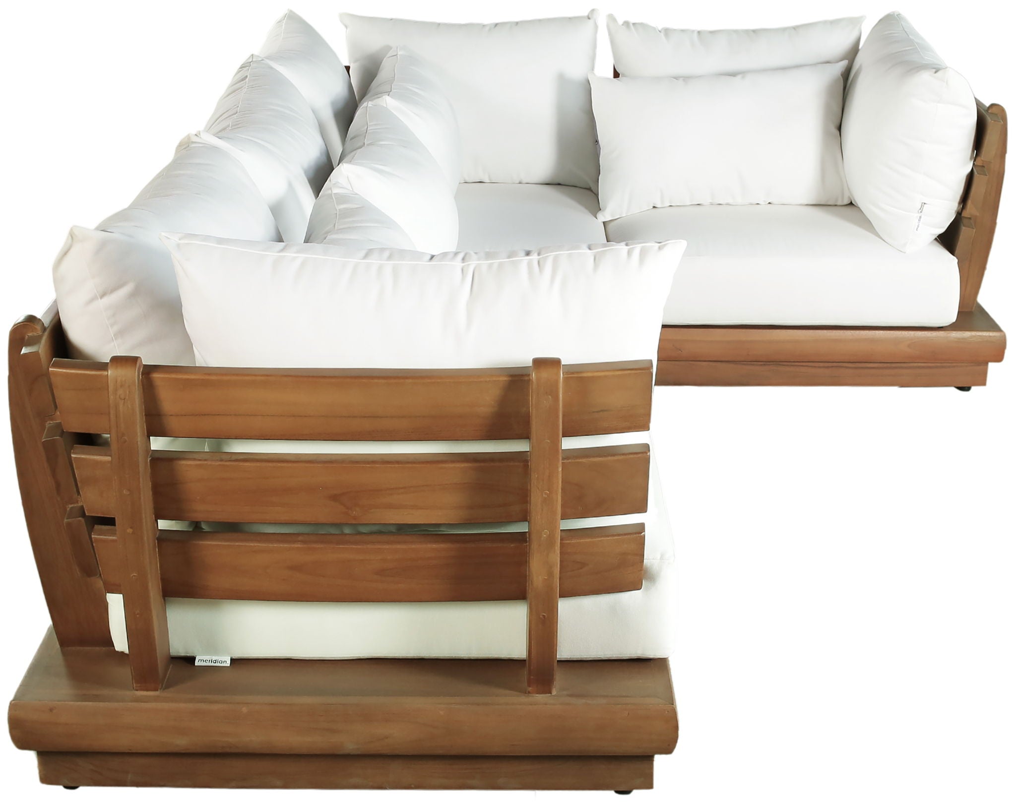 Mirella - 4 Piece Water Resistant Fabric Outdoor Patio Modular Sectional - Urban Living Furniture (Los Angeles, CA)
