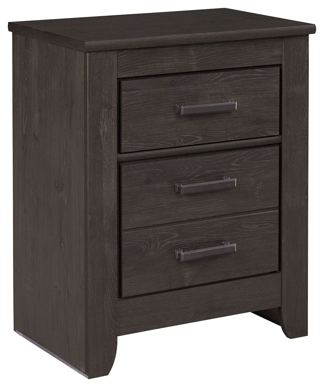 Brinxton - Charcoal - Two Drawer Night Stand - Urban Living Furniture (Los Angeles, CA)