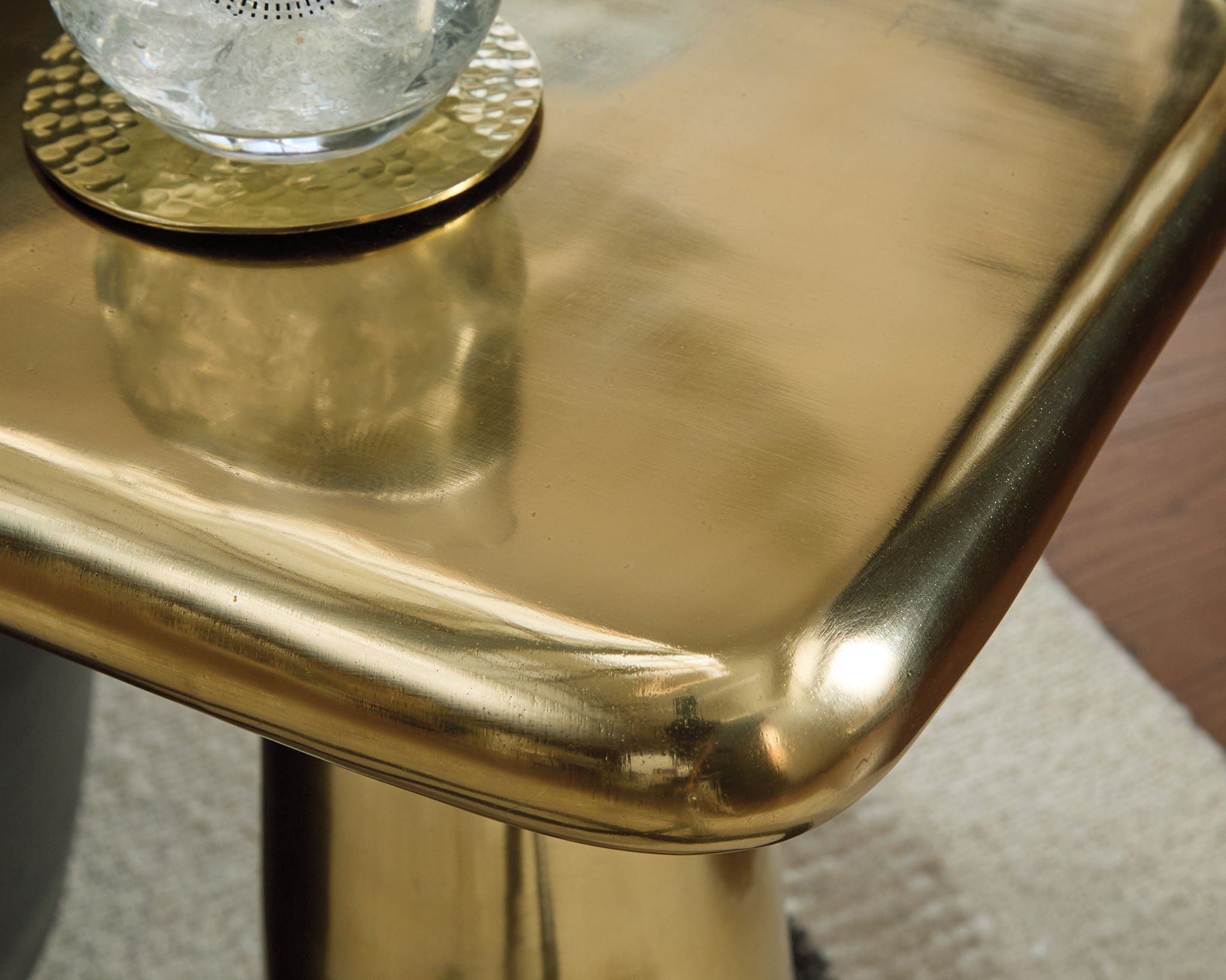 Dallenburg - Gold Finish - Accent Table - Urban Living Furniture (Los Angeles, CA)