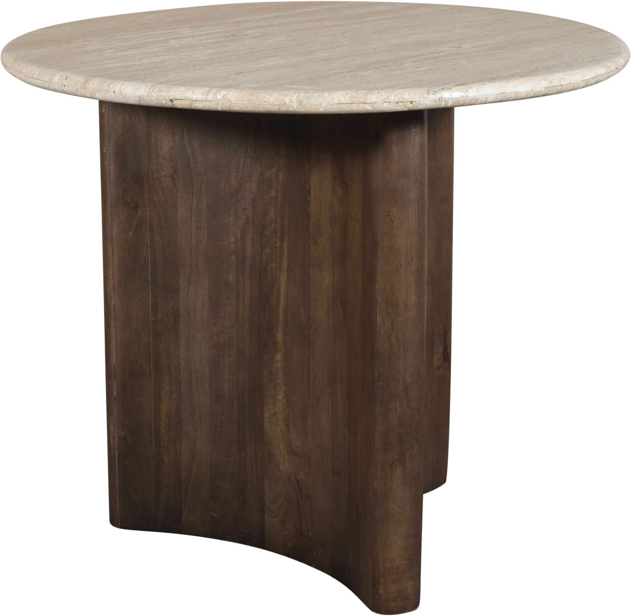 Pietra - Travertine And Mango Wood Dining Table - Urban Living Furniture (Los Angeles, CA)