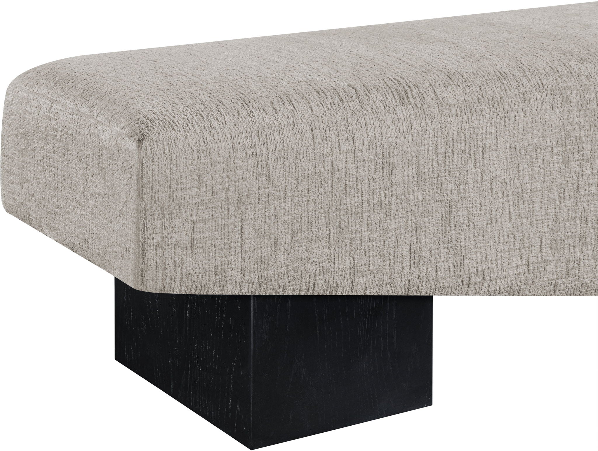 Alora - Bench - Black Base - Urban Living Furniture (Los Angeles, CA)