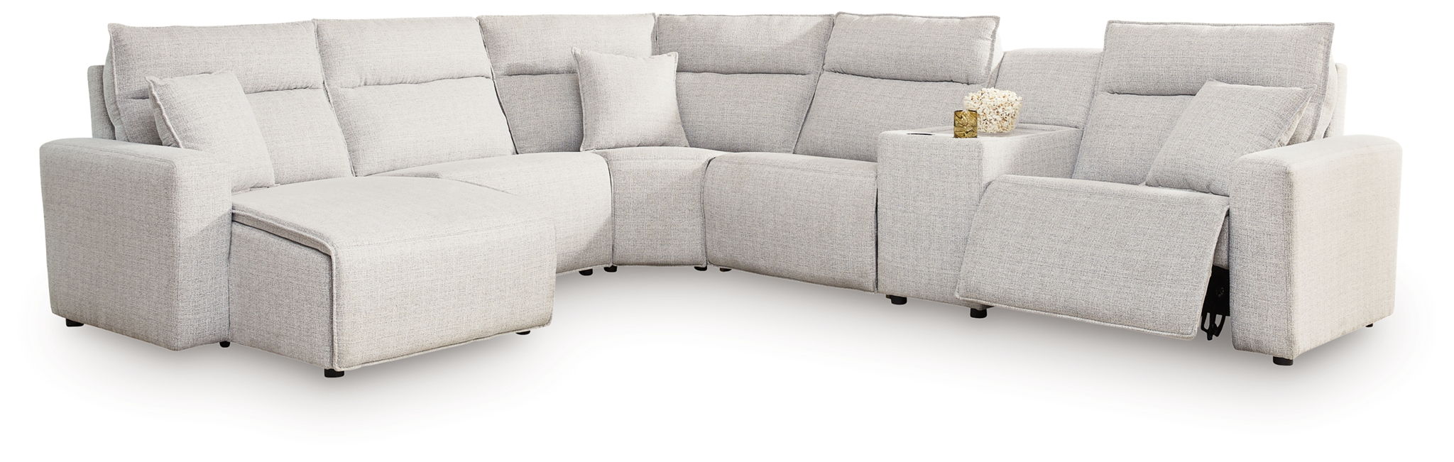 Modmax II - Reclining Sectional - Stone - Urban Living Furniture (Los Angeles, CA)