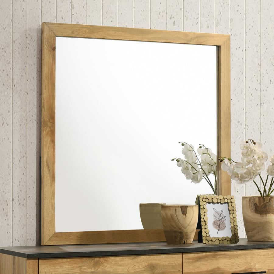 Kaywood - Dresser Mirror - Natural Pine - Urban Living Furniture (Los Angeles, CA)