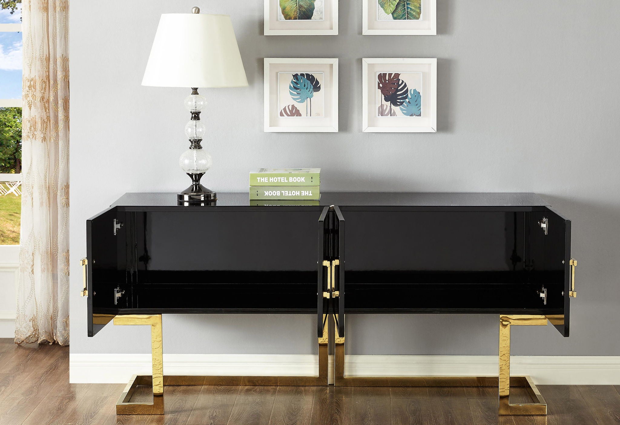 Beth - Sideboard with Gold Legs - Urban Living Furniture (Los Angeles, CA)