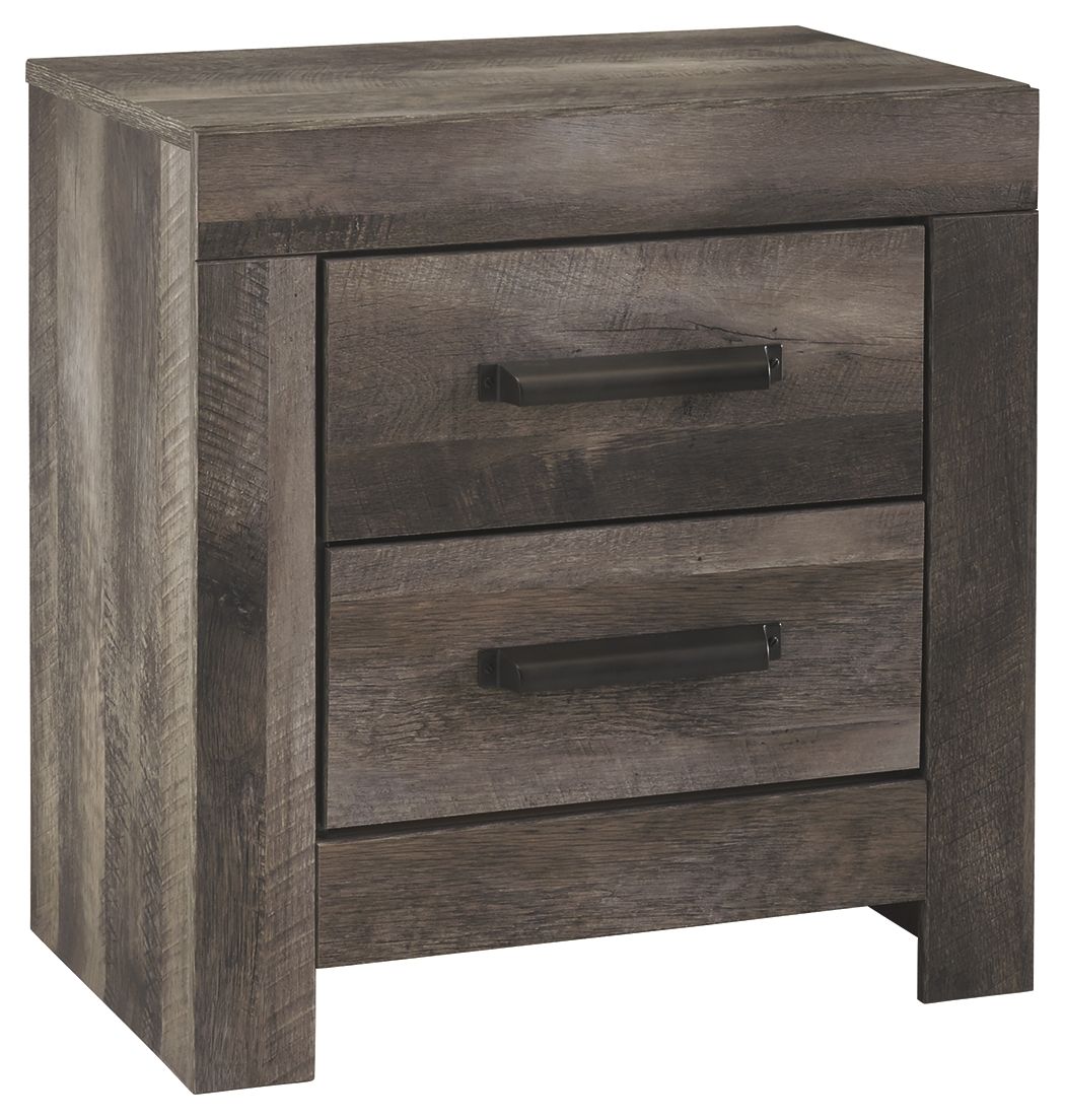 Wynnlow - Gray - Two Drawer Night Stand - Urban Living Furniture (Los Angeles, CA)