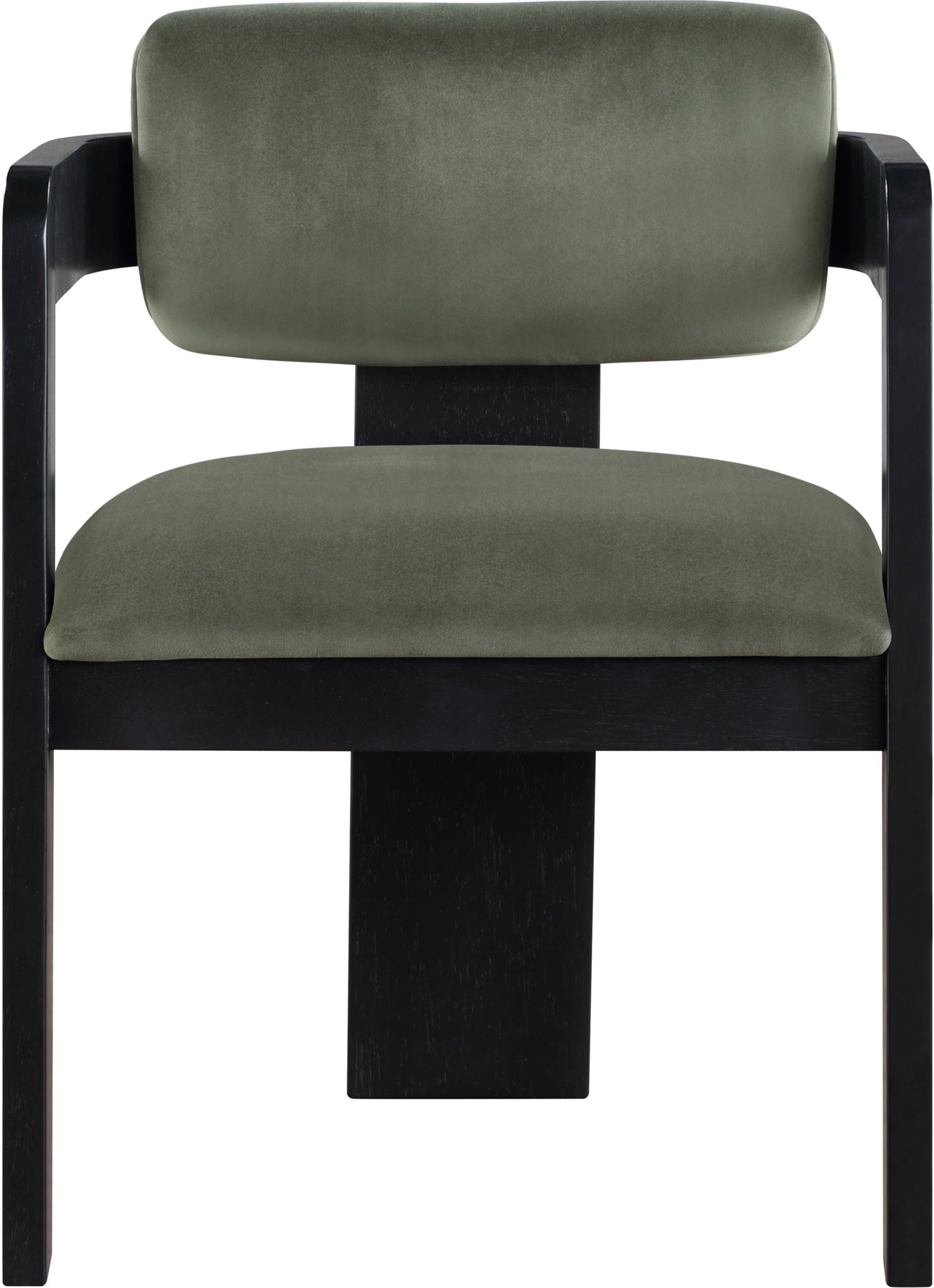 Sacha - Velvet Dining Chair With Black Base (Set of 2) - Urban Living Furniture (Los Angeles, CA)