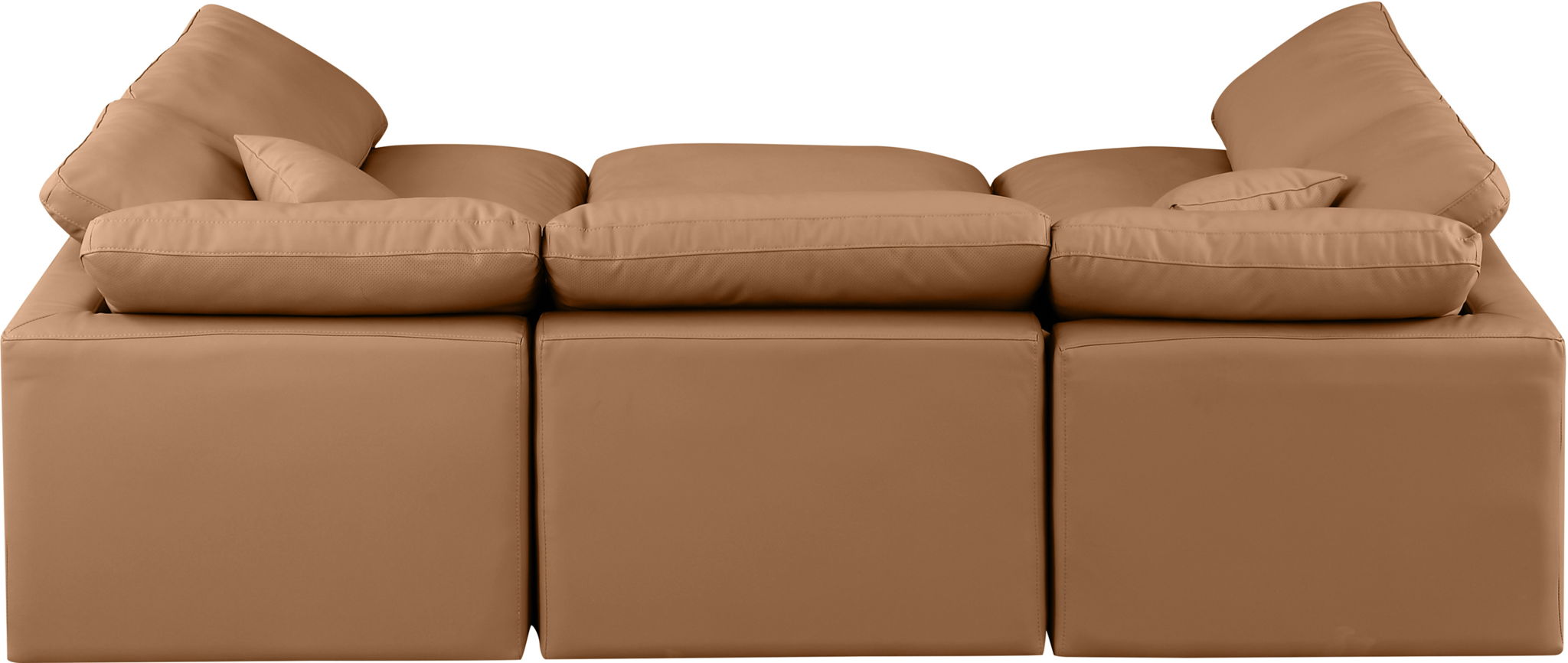 Indulge - Faux Leather 6 Piece Modular Sectional - Urban Living Furniture (Los Angeles, CA)