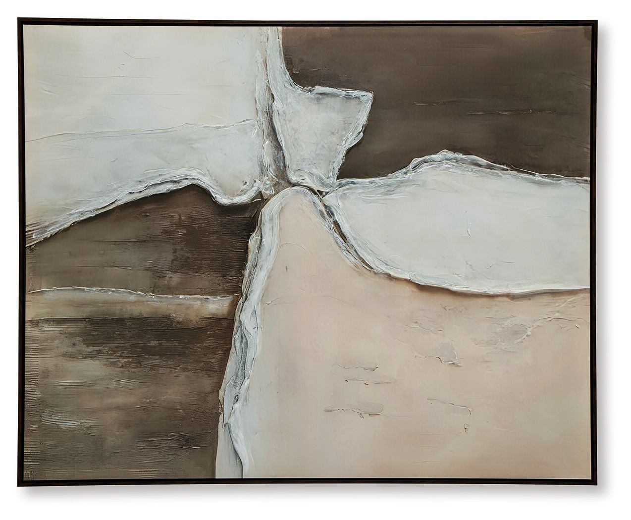 Junward - Brown / Tan / White - Wall Art - Urban Living Furniture (Los Angeles, CA)