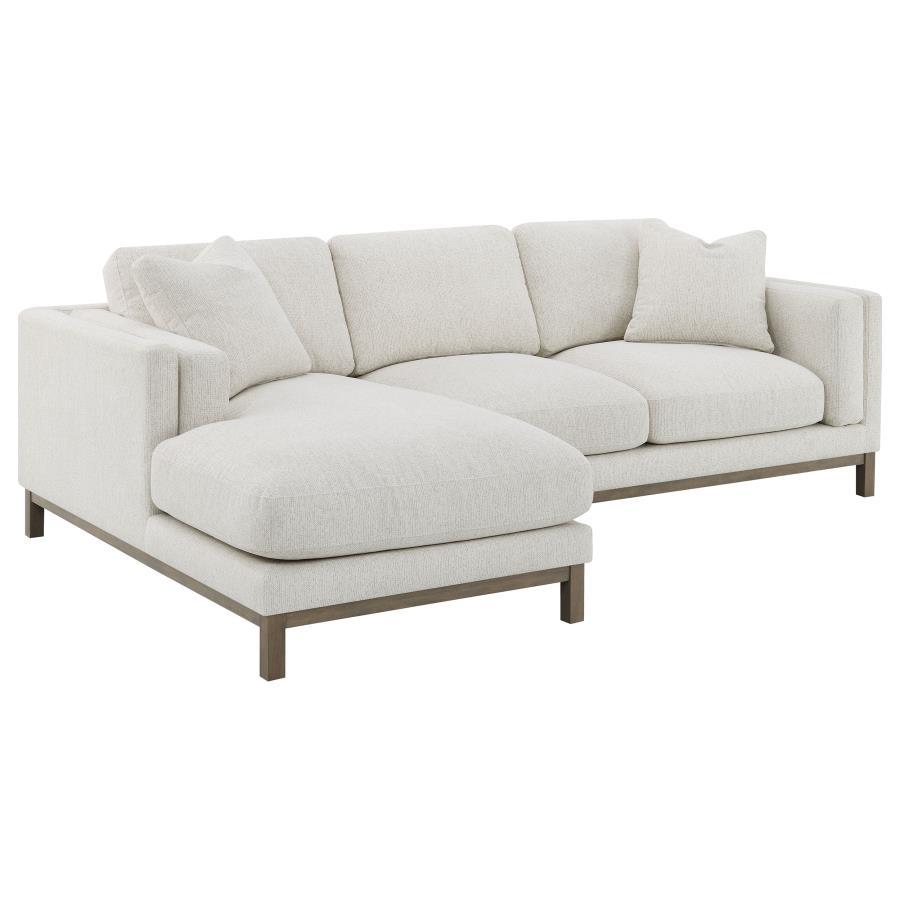 Geneva - LAF Chaise, Box 1 of 2 - Sand - Urban Living Furniture (Los Angeles, CA)