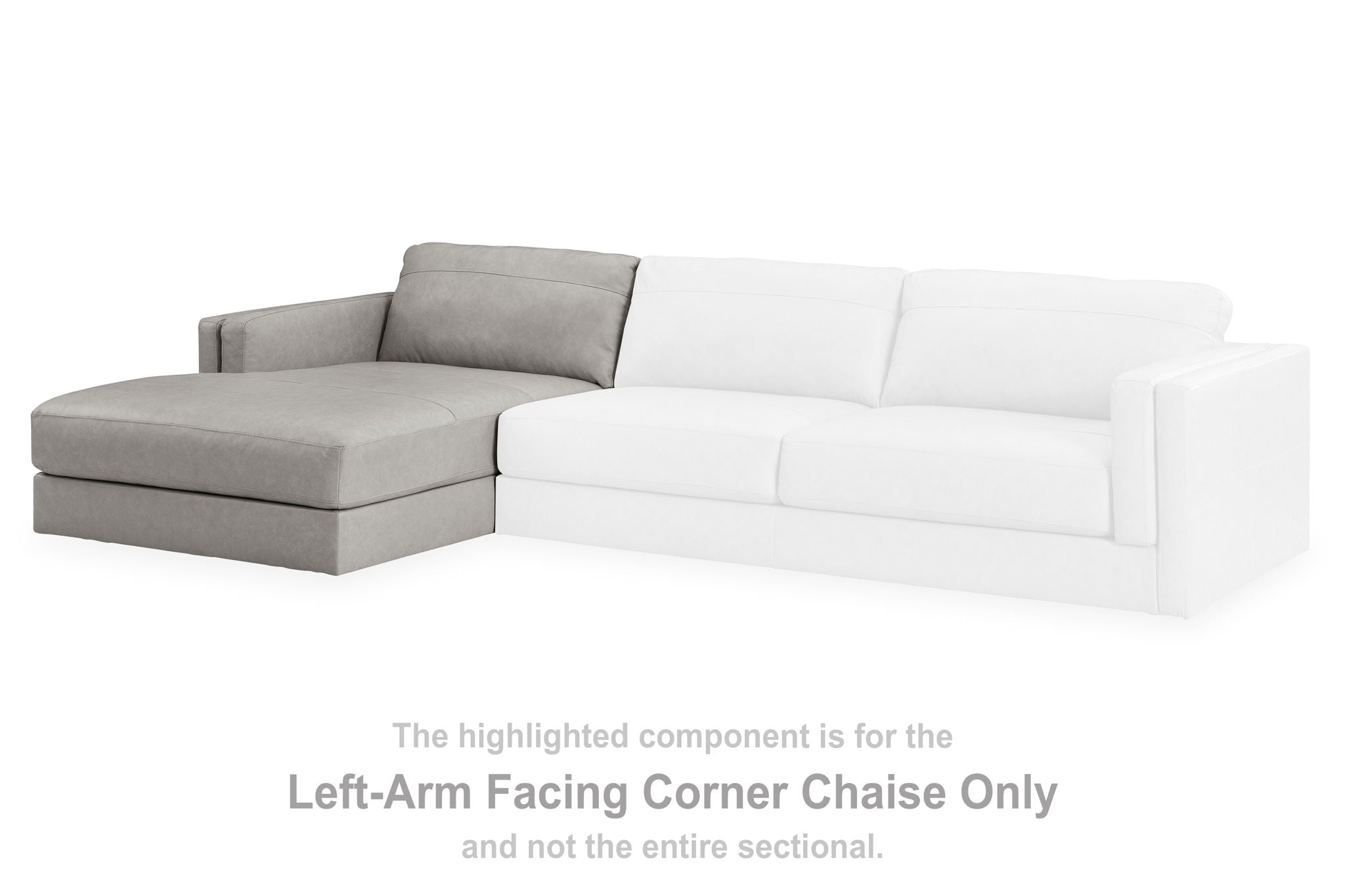 Amiata - Glacier - Laf Corner Chaise - Urban Living Furniture (Los Angeles, CA)