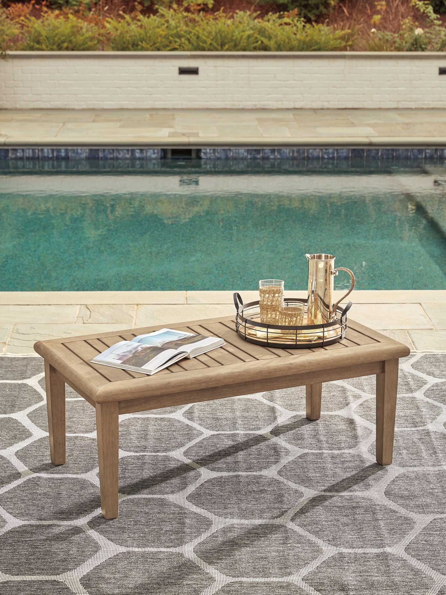 Carter Hall - Beige - Rectangular Cocktail Table - Urban Living Furniture (Los Angeles, CA)
