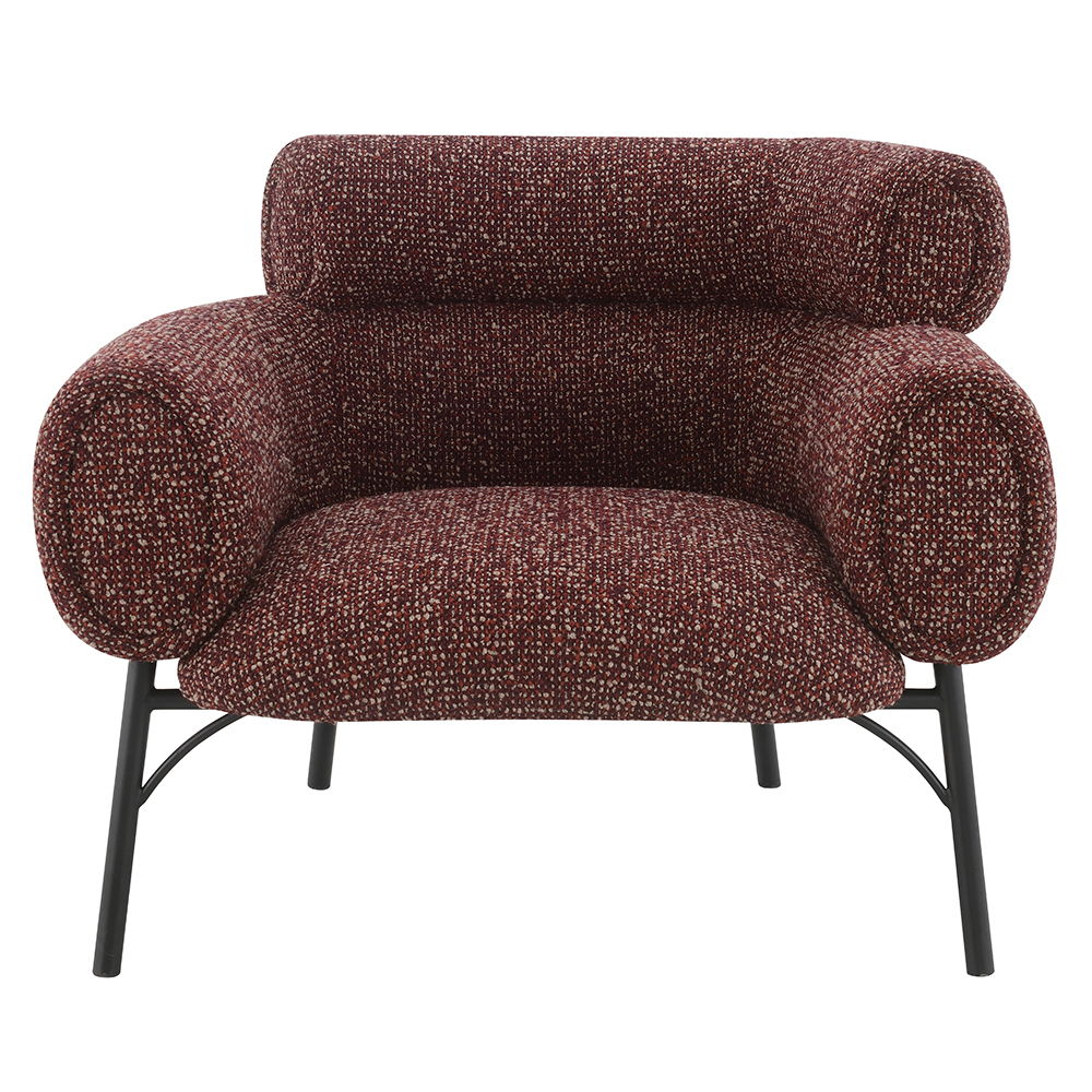 Mardi - Chair - Maroon Tweed - Urban Living Furniture (Los Angeles, CA)