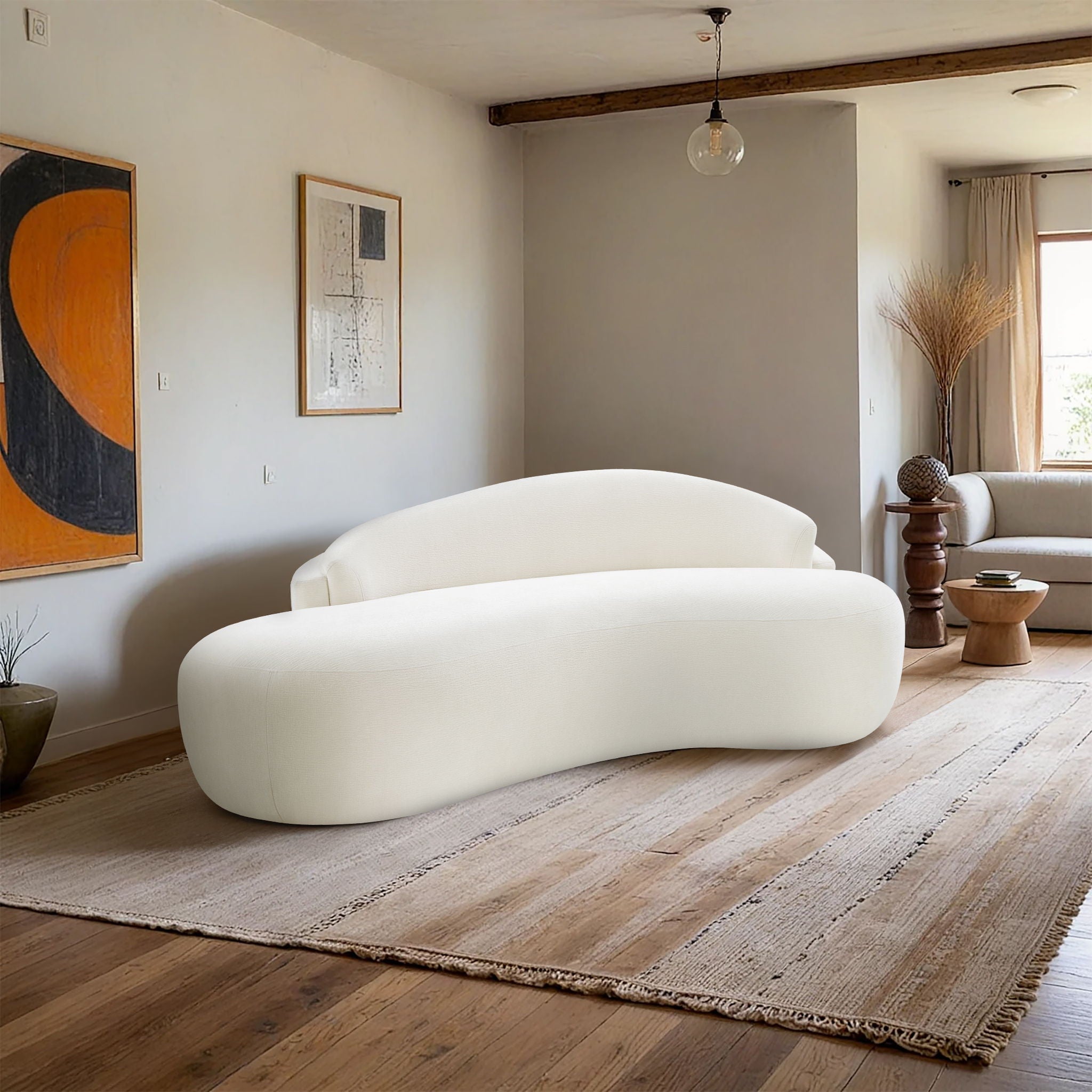 Caspian - Chenille Fabric Upholstered Loveseat - Urban Living Furniture (Los Angeles, CA)