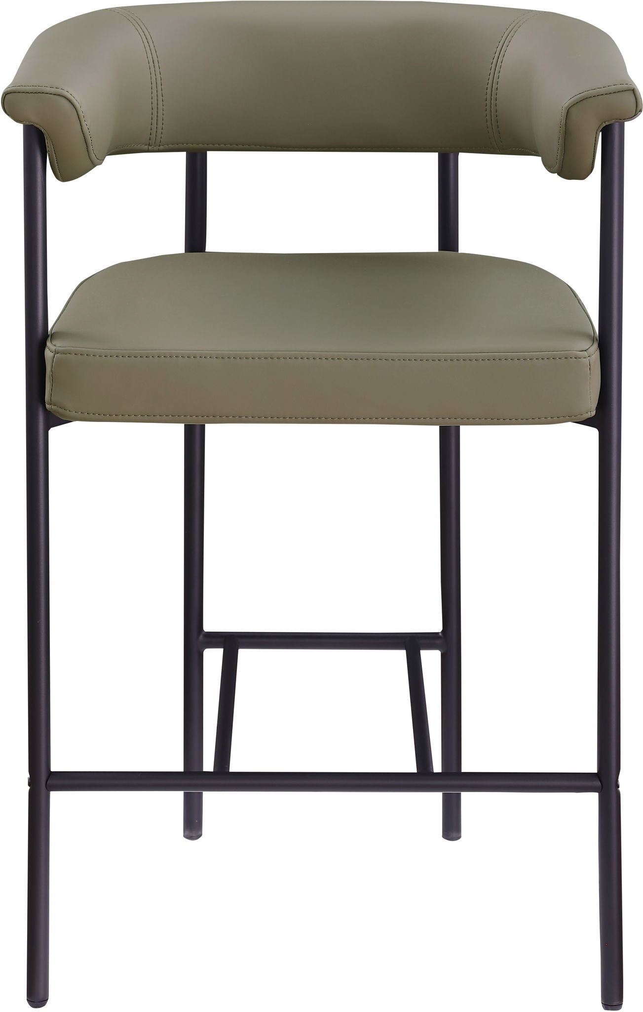 Malin - Faux Leather Counter Stool (Set of 2) - Urban Living Furniture (Los Angeles, CA)