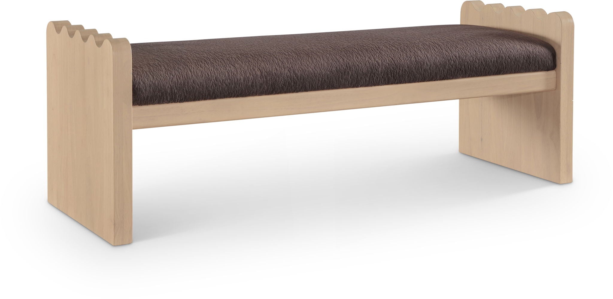 Sonia - Bench With Natural Base - Urban Living Furniture (Los Angeles, CA)