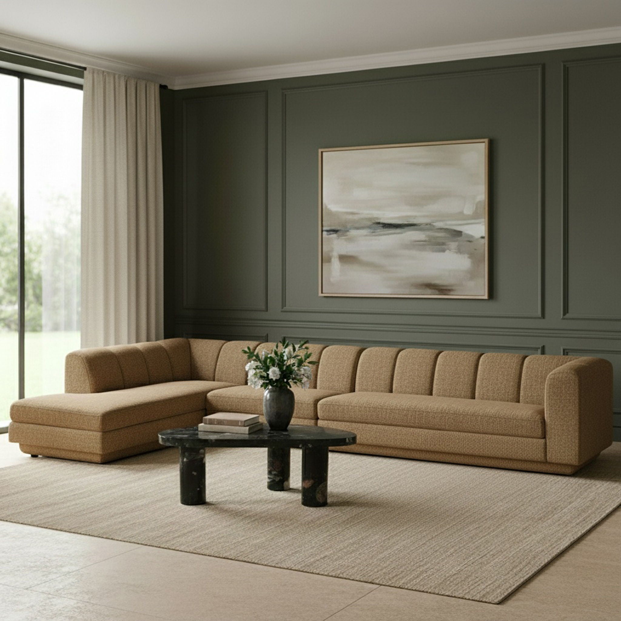 Modari - Sectional - Brown - Urban Living Furniture (Los Angeles, CA)