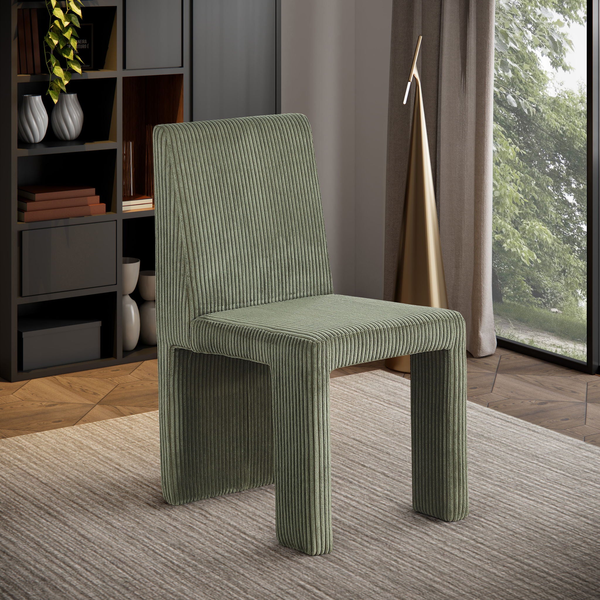 Benson - Microsuede Dining Chair (Set of 2) - Urban Living Furniture (Los Angeles, CA)